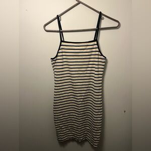 Striped Sleeveless Dress